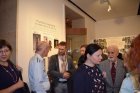 Mezi hosty slavnostního zahájení výstavy byl i ředitel Českého muzea hudby,dott. Emanuele Gadaleta, Smetanův pravnuk Ing.Petr Heydušek a další členové Smetanovy rodiny