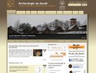 Náhled webového portálu Archeologie na dosah