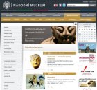 Webové stránky Národního muzea